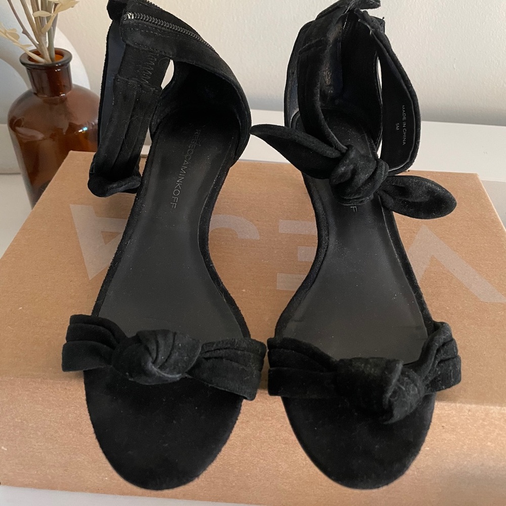 Rebecca Minkoff Kaley Suede Sandal Heels